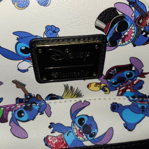 BLACK FRIDAY SALE - Disney Loungefly AOP Stitch Costumes Mini Backpack NWOT 2018 - Picture 2 of 16